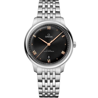 Omega De Ville Prestige 40 mm, stal na stali 434.10.40.20.01.001