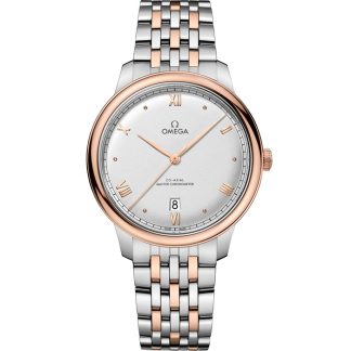 Omega De Ville Prestige 40 mm, stal - złoto Sedna™ na stali - złoto Sedna™ 434.20.40.20.02.001
