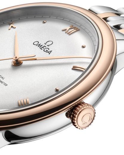 Omega De Ville Prestige 40 mm, stal - złoto Sedna™ na stali - złoto Sedna™ 434.20.40.20.02.001 - obrazek 3