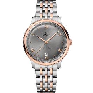 Omega De Ville Prestige 40 mm, stal - złoto Sedna™ na stali - złoto Sedna™ 434.20.40.20.06.001