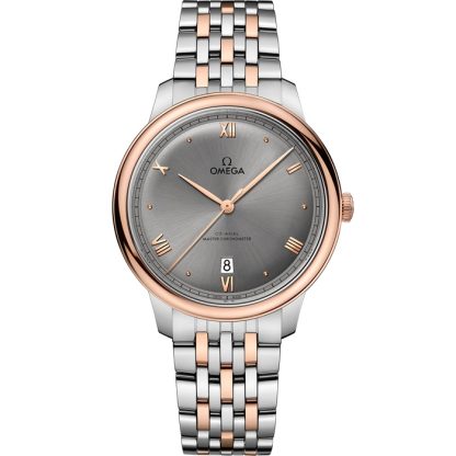 Omega De Ville Prestige 40 mm, stal - złoto Sedna™ na stali - złoto Sedna™ 434.20.40.20.06.001