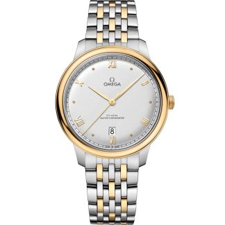 Omega De Ville Prestige 40 mm, stal - żółte złoto na stali - żółte złoto 434.20.40.20.02.002