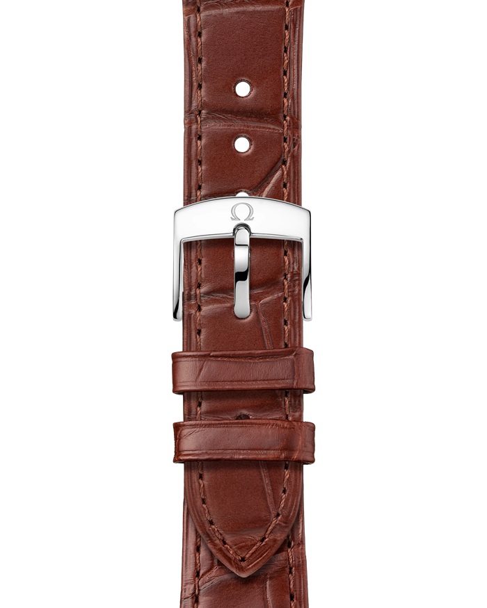Omega De Ville Prestige 41 mm, stal - złoto Sedna™ na skórzanym pasku 434.23.41.20.02.001 - obrazek 3