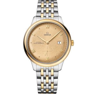 Omega De Ville Prestige 41 mm, stal - żółte złoto na stali - żółte złoto 434.20.41.20.08.001