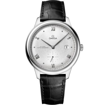 Omega De Ville Prestige 41 mm, stalowy na skórzanym pasku 434.13.41.20.02.001