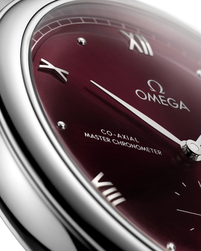 Omega De Ville Prestige 41 mm, stalowy na skórzanym pasku 434.13.41.20.11.001 - obrazek 3