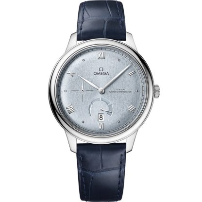 Omega De Ville Prestige 41 mm, stalowy na skórzanym pasku 434.13.41.21.03.001