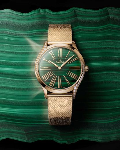 Omega De Ville Trésor 36 mm, złoto Moonshine™ na złocie Moonshine™ 428.55.36.60.99.003 - obrazek 4