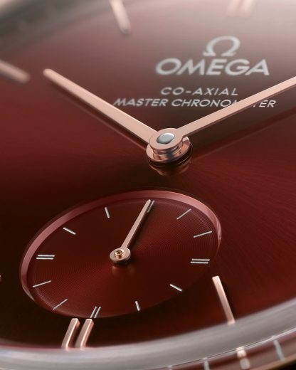 Omega De Ville Trésor 40 mm, złoto Sedna™ na skórzanym pasku 435.53.40.21.11.002 - obrazek 4