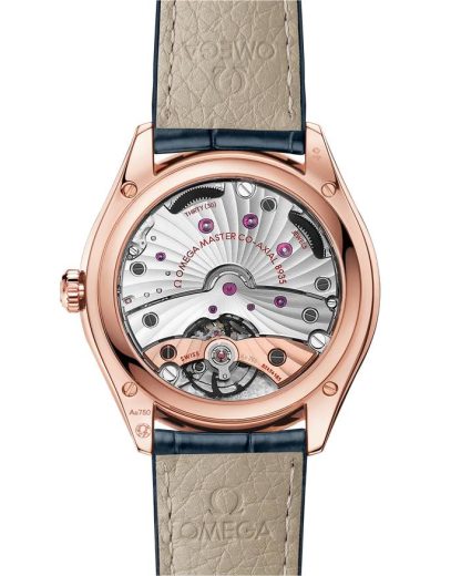 Omega De Ville Trésor 40 mm, złoto Sedna™ na skórzanym pasku 435.53.40.22.03.001 - obrazek 2