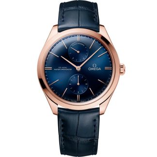 Omega De Ville Trésor 40 mm, złoto Sedna™ na skórzanym pasku 435.53.40.22.03.001