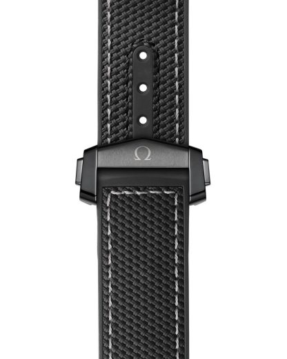 Omega Deep Black Seamaster Planet Ocean 600M 45,5 mm, czarna ceramika na gumowym pasku 215.92.46.22.01.001 - obrazek 5