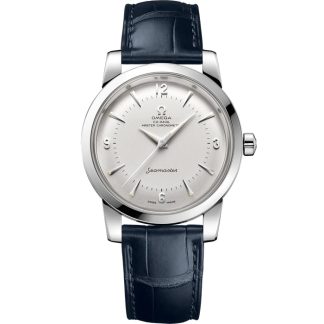 Omega Exclusive Access Seamaster 1948 38 mm, stalowy na skórzanym pasku 511.13.38.20.02.002