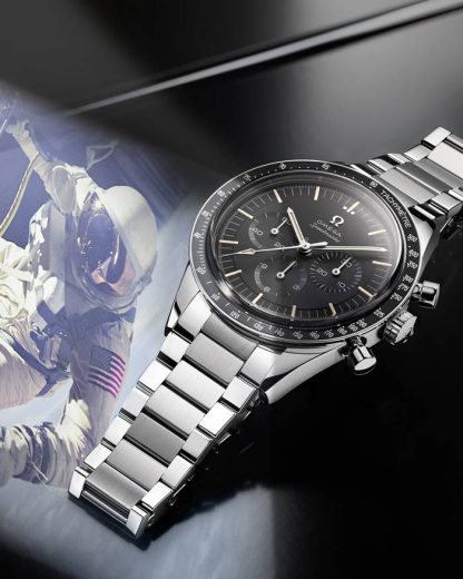 Omega Exclusive Speedmaster Calibre 321 39,7 mm, stal na stali 311.30.40.30.01.001 - obrazek 4
