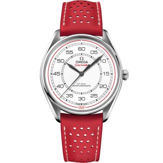 Omega Limited Edition Set Seamaster Olympic Official Timekeeper 39,5 mm, stalowy na skórzanym pasku 522.32.40.20.04.004