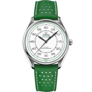 Omega Limited Edition Set Seamaster Olympic Official Timekeeper 39,5 mm, stalowy na skórzanym pasku 522.32.40.20.04.005