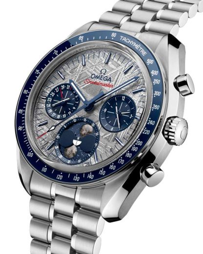 Omega Meteorite Speedmaster Moonphase 43 mm, stal na stali 304.30.43.52.06.001 - obrazek 3