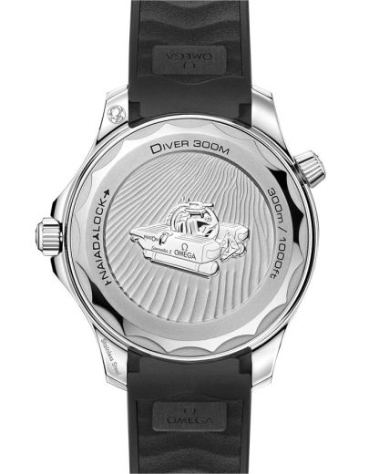 Omega Nekton Edition Seamaster Diver 300M 42 mm, stalowy na gumowym pasku 210.32.42.20.01.002 - obrazek 2
