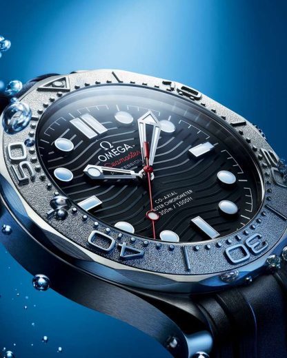 Omega Nekton Edition Seamaster Diver 300M 42 mm, stalowy na gumowym pasku 210.32.42.20.01.002 - obrazek 3