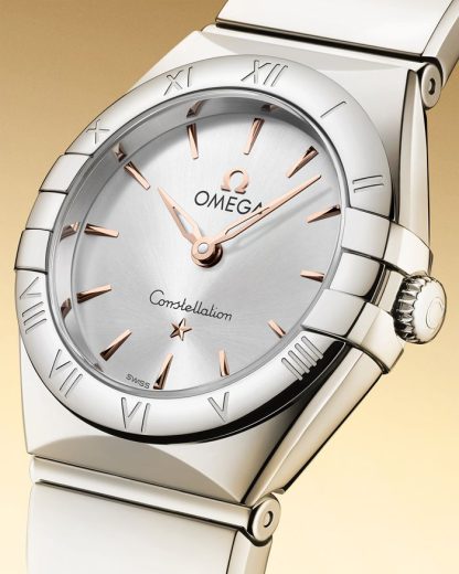 Omega New Constellation 25 mm, stal na stali 131.10.25.60.02.002 - obrazek 5