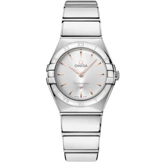 Omega New Constellation 25 mm, stal na stali 131.10.25.60.02.002