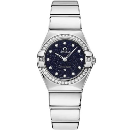 Omega New Constellation 25 mm, stal na stali 131.15.25.60.53.002