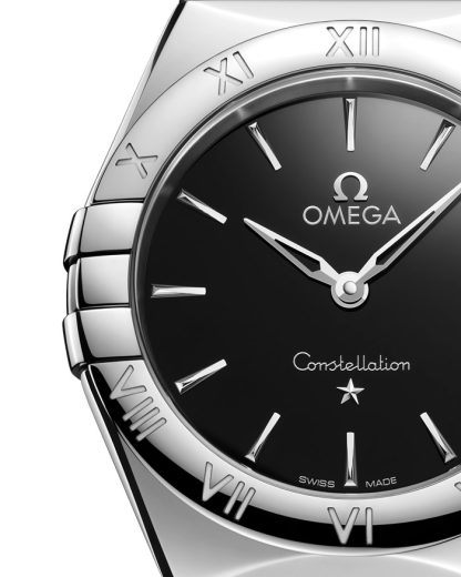 Omega New Constellation 28 mm, stal na stali 131.10.28.60.01.001 - obrazek 3