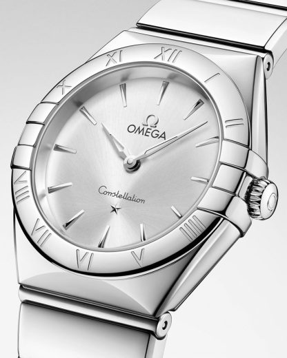 Omega New Constellation 28 mm, stal na stali 131.10.28.60.02.002 - obrazek 5