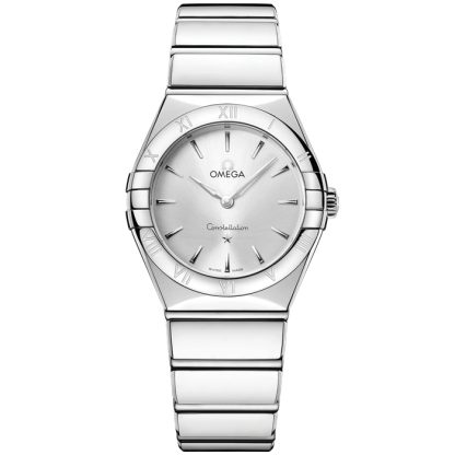 Omega New Constellation 28 mm, stal na stali 131.10.28.60.02.002