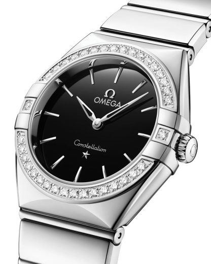 Omega New Constellation 28 mm, stal na stali 131.15.28.60.01.001 - obrazek 5