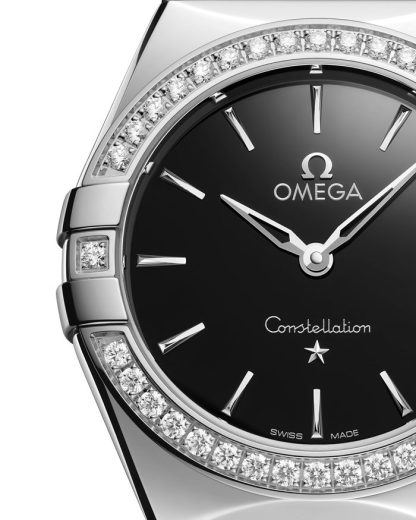 Omega New Constellation 28 mm, stal na stali 131.15.28.60.01.001 - obrazek 3