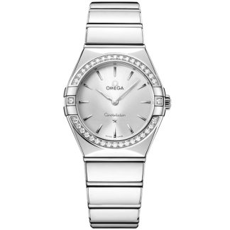 Omega New Constellation 28 mm, stal na stali 131.15.28.60.02.001