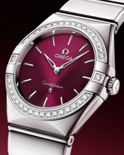 Omega New Constellation 28 mm, stal na stali 131.15.28.60.11.001 - obrazek 5