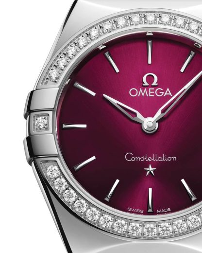 Omega New Constellation 28 mm, stal na stali 131.15.28.60.11.001 - obrazek 3