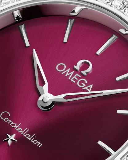 Omega New Constellation 28 mm, stal na stali 131.15.28.60.11.001 - obrazek 4