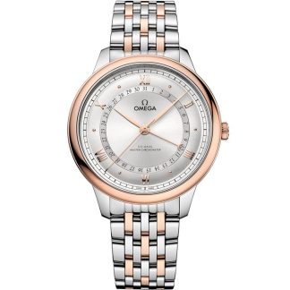 Omega New De Ville Prestige 42 mm, stal - złoto Sedna™ na stali - złoto Sedna™ 434.20.42.22.02.001