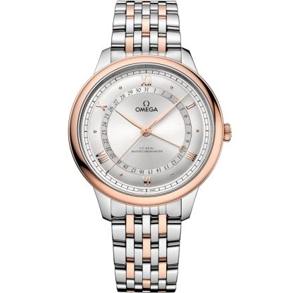 Omega New De Ville Prestige 42 mm, stal - złoto Sedna™ na stali - złoto Sedna™ 434.20.42.22.02.001