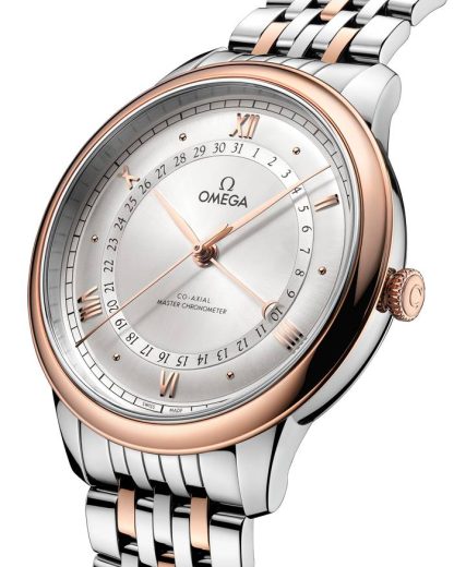 Omega New De Ville Prestige 42 mm, stal - złoto Sedna™ na stali - złoto Sedna™ 434.20.42.22.02.001 - obrazek 3