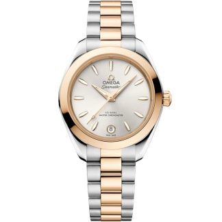 Omega New Seamaster Aqua Terra 150M 30 mm, stal - złoto Moonshine™ na stali - złoto Moonshine™ 220.20.30.20.02.001