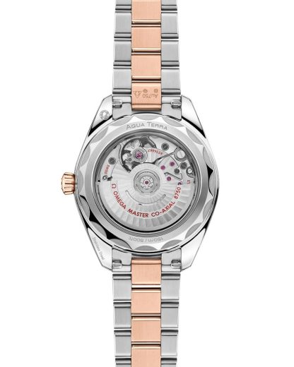 Omega New Seamaster Aqua Terra 150M 30 mm, stal - złoto Sedna™ na stali - złoto Sedna™ 220.20.30.20.63.001 - obrazek 2