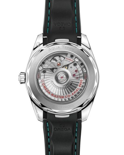 Omega New Seamaster Aqua Terra 150M 38 mm, stalowy na gumowym pasku 220.32.38.20.03.001 - obrazek 2