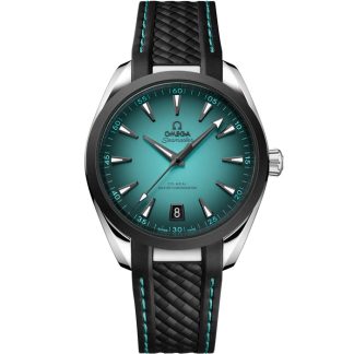 Omega New Seamaster Aqua Terra 150M 41 mm, stalowy na gumowym pasku 220.32.41.21.03.001