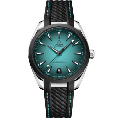 Omega New Seamaster Aqua Terra 150M 41 mm, stalowy na gumowym pasku 220.32.41.21.03.001