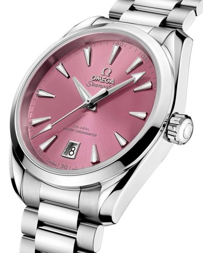 Omega New Seamaster Aqua Terra Shades 38 mm, stalowy na stalowym pasku 220.10.38.20.10.005 - obrazek 3