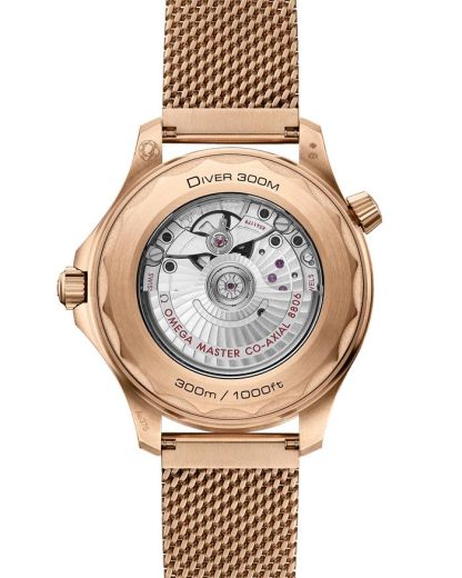 Omega New Seamaster Diver 300M 42 mm, brązowe złoto na brązowym złocie 210.90.42.20.01.003 - obrazek 2