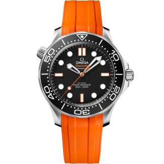 Omega New Seamaster Diver 300M 42 mm, stalowy na gumowym pasku 210.32.42.20.01.006