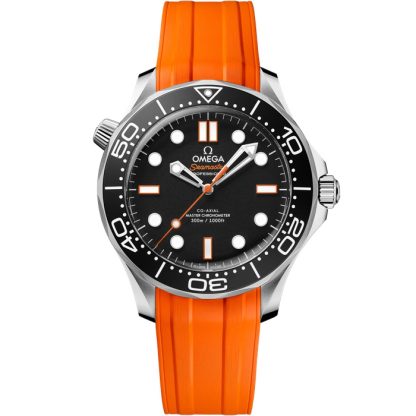 Omega New Seamaster Diver 300M 42 mm, stalowy na gumowym pasku 210.32.42.20.01.006