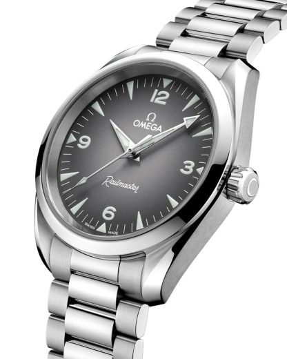 Omega New Seamaster Railmaster 38 mm, stal na stali 235.10.38.20.06.001 - obrazek 3