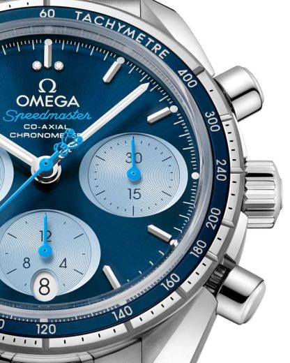 Omega Orbis Edition Speedmaster 38 38 mm, stalowy na stalowym pasku 324.30.38.50.03.002 - obrazek 3