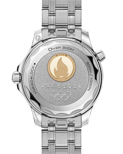 Omega Paris 2024 Seamaster Diver 300M 42 mm, stal na stalowym pasku 522.21.42.20.04.001 - obrazek 2